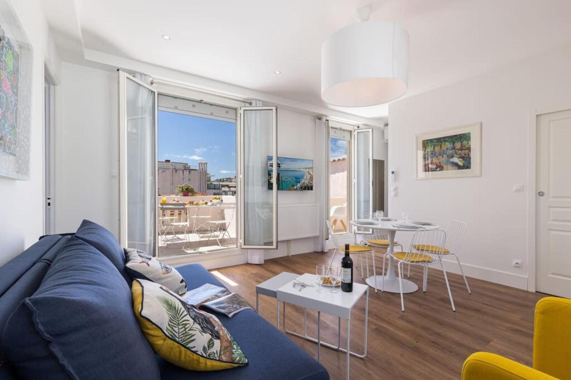 Spitalieri- Sunny Terrace With View -New Apartment Nice Exteriér fotografie